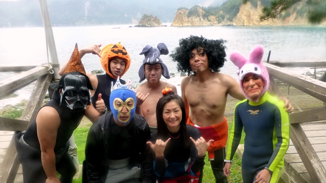 ハロウィンらしく記念写真です。 16.10.22