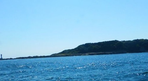 ボート上からの城ケ島 18.08.27